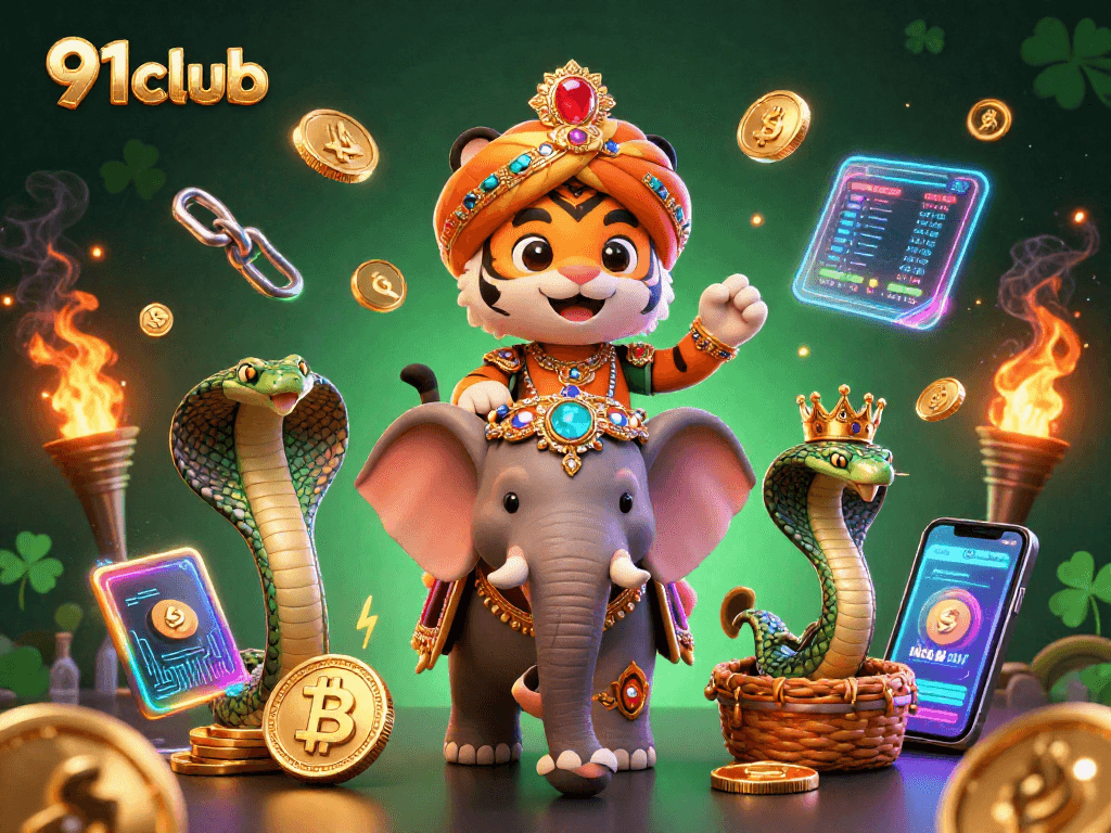Engage with 91club's dynamic gaming experience featuring a vibrant jackpot scene.