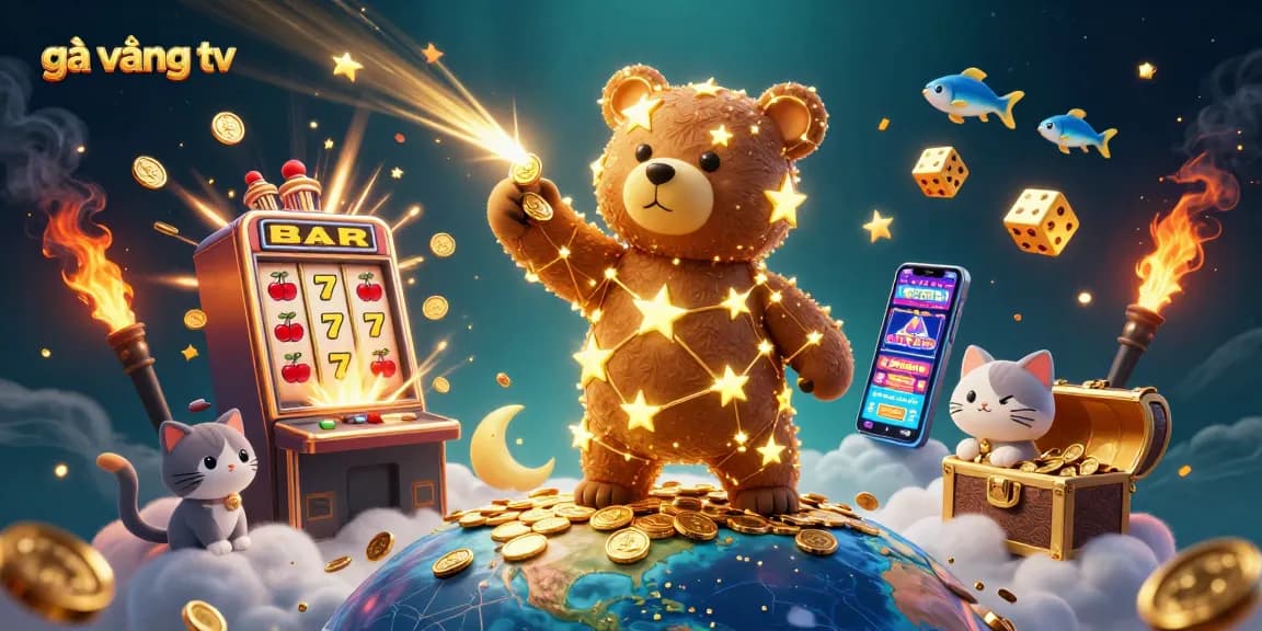 Experience thrilling wins with gà vàng tv and exciting slot adventures in vibrant 3D style.
