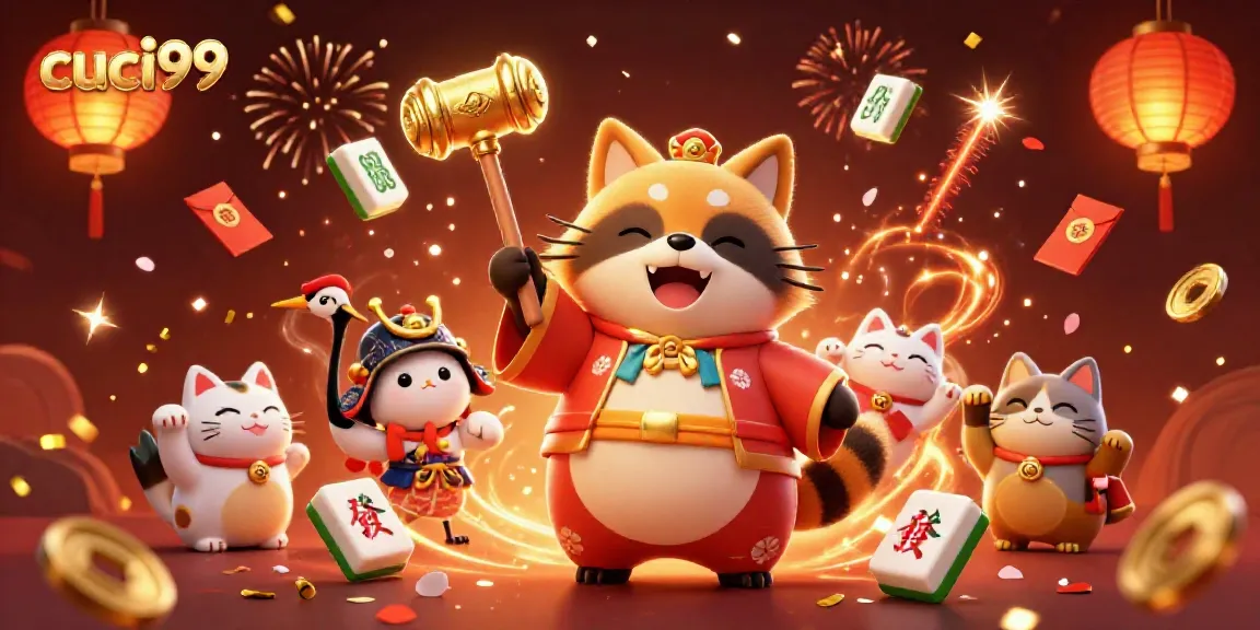 Engage with exciting slots and promotions at cuci99 in a vibrant festival-themed digital scene.