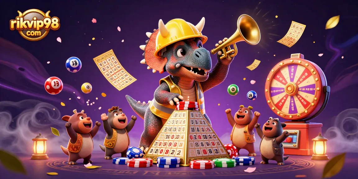 Engage with exciting games at rikvip98 com featuring thrilling lottery balls and vibrant casino elements.